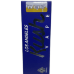 LA kush vape LA cake close-up on a white background