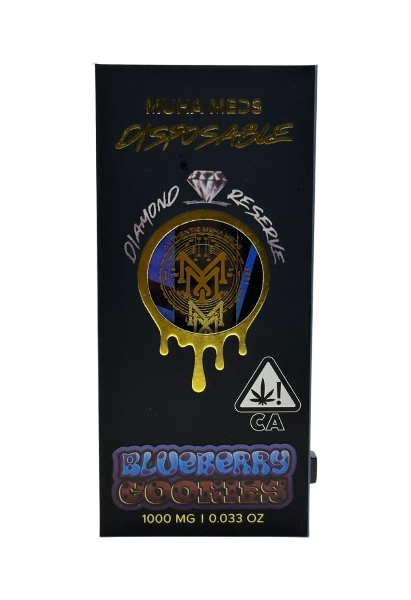 Muha Meds Disposable Blueberry Cookies