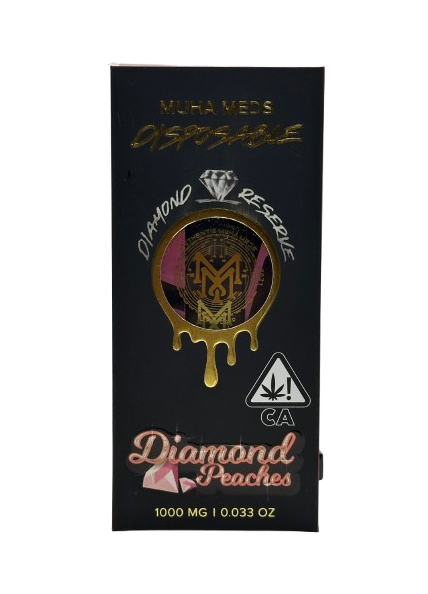 Muha Meds Disposable Diamond Peaches