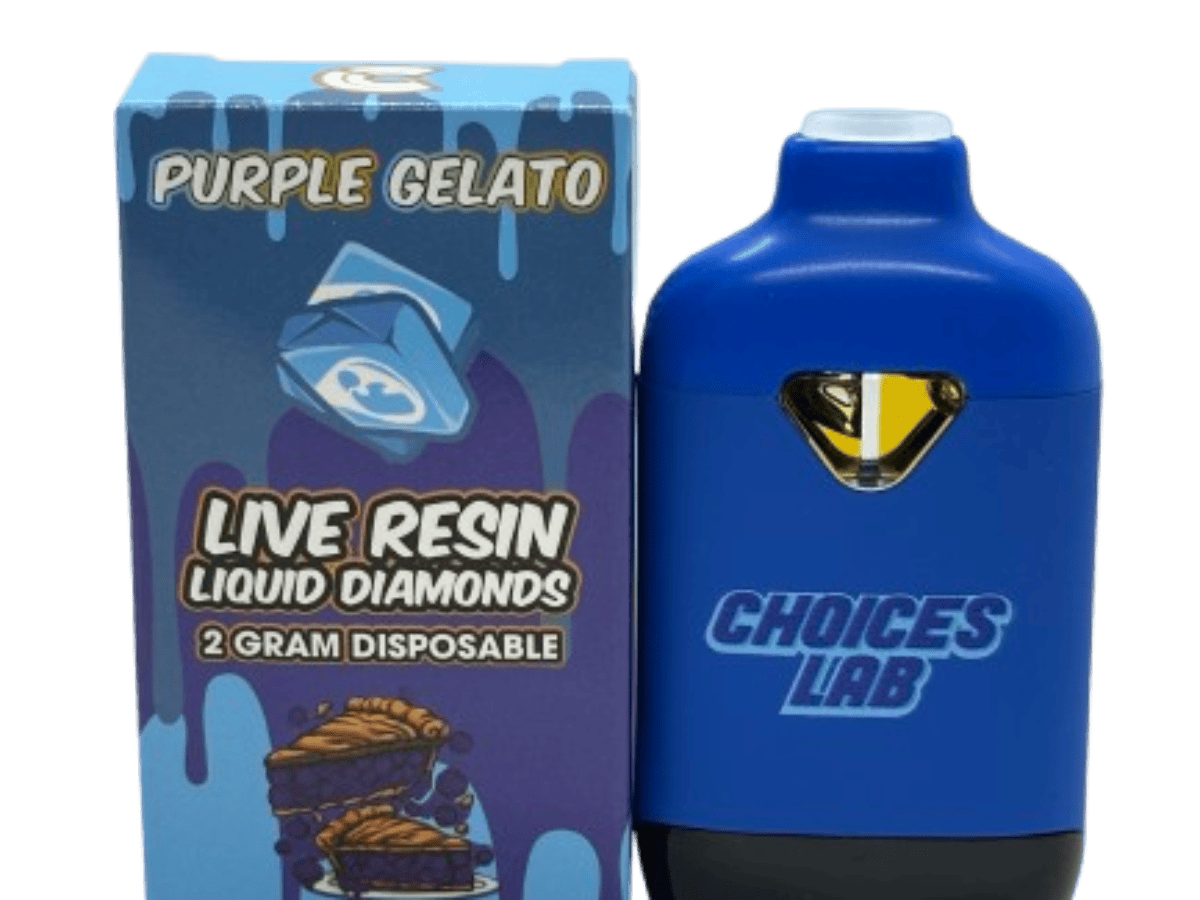 Buy Choices Lab Purple Gelato & Blueberry Pie - Dual Disposable